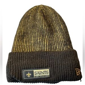 High End New Orleans Saints NFL New Era Warm Fleece Lined Men’s Beanie Hat